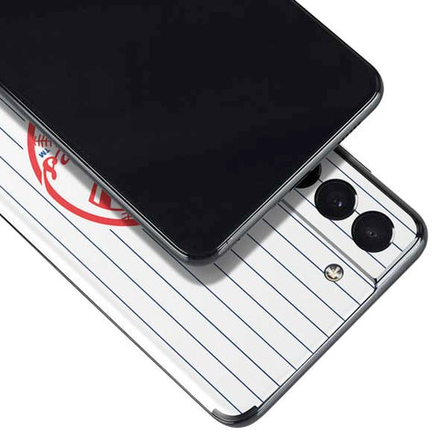 MLB New York Yankees Home Jersey Galaxy S21 Plus 5G Skin